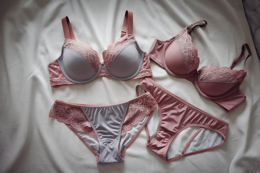 🍂 2024 Fall Fashion Must-Have: Contrast Lace Bra & Panties Set
