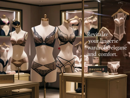 Shape Your Alluring Curves: Introducing the Contrast Mesh Bra & Panties Set