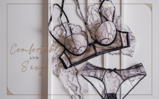 Boost Your Confidence with These Multi-color Transparent Bra and Panty Sets