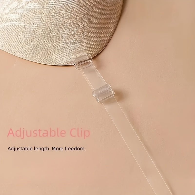 Women's Wireless Lace Bra: Adjustable, Removable Pads, Breathable