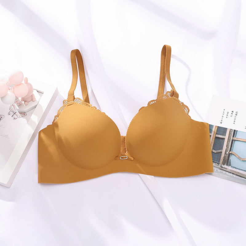 Wireless Seamless Bralette: Lift, Minimize Side Fat, Push-Up for Small Busts