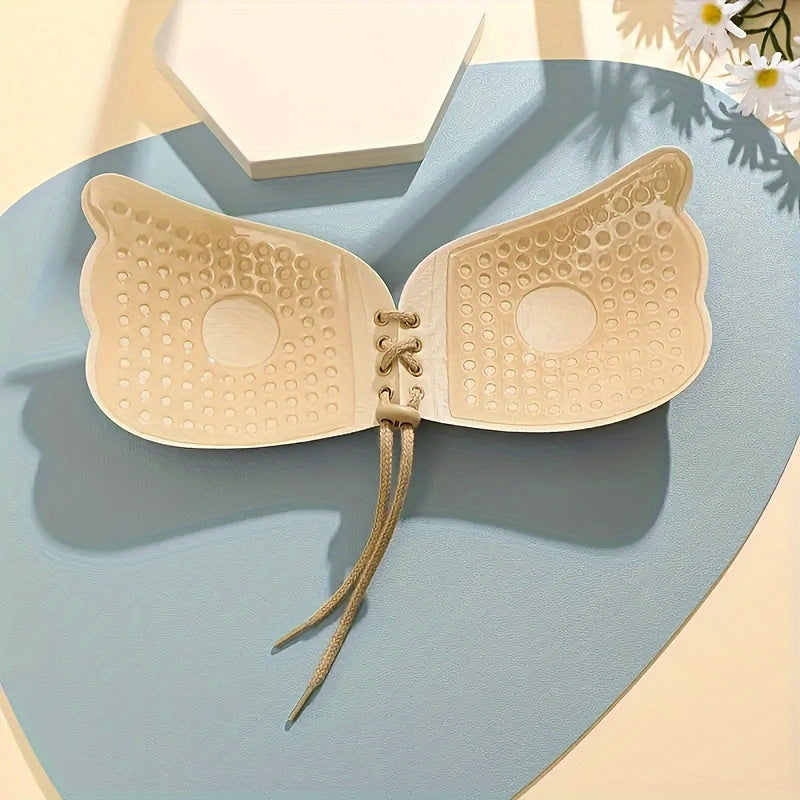 Reusable Adhesive Breast Pasties: Invisible, Backless, Lace-Up for Women