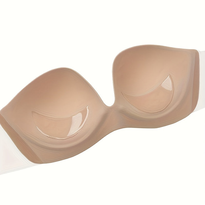 Sticky Push Up Bra: Seamless Strapless, Self-Adhesive & Reusable