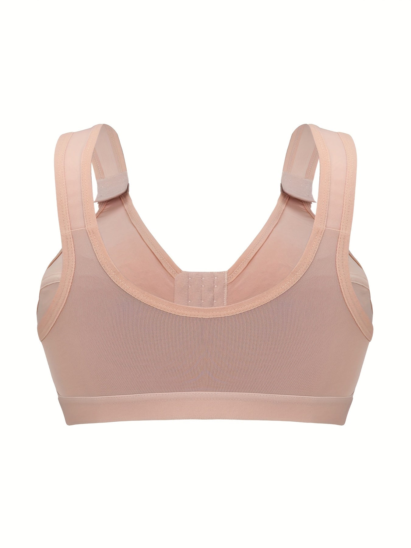 4-Pack Women's Seamless Bras: Wireless, Lace Straps, No Padding, Medium Support
