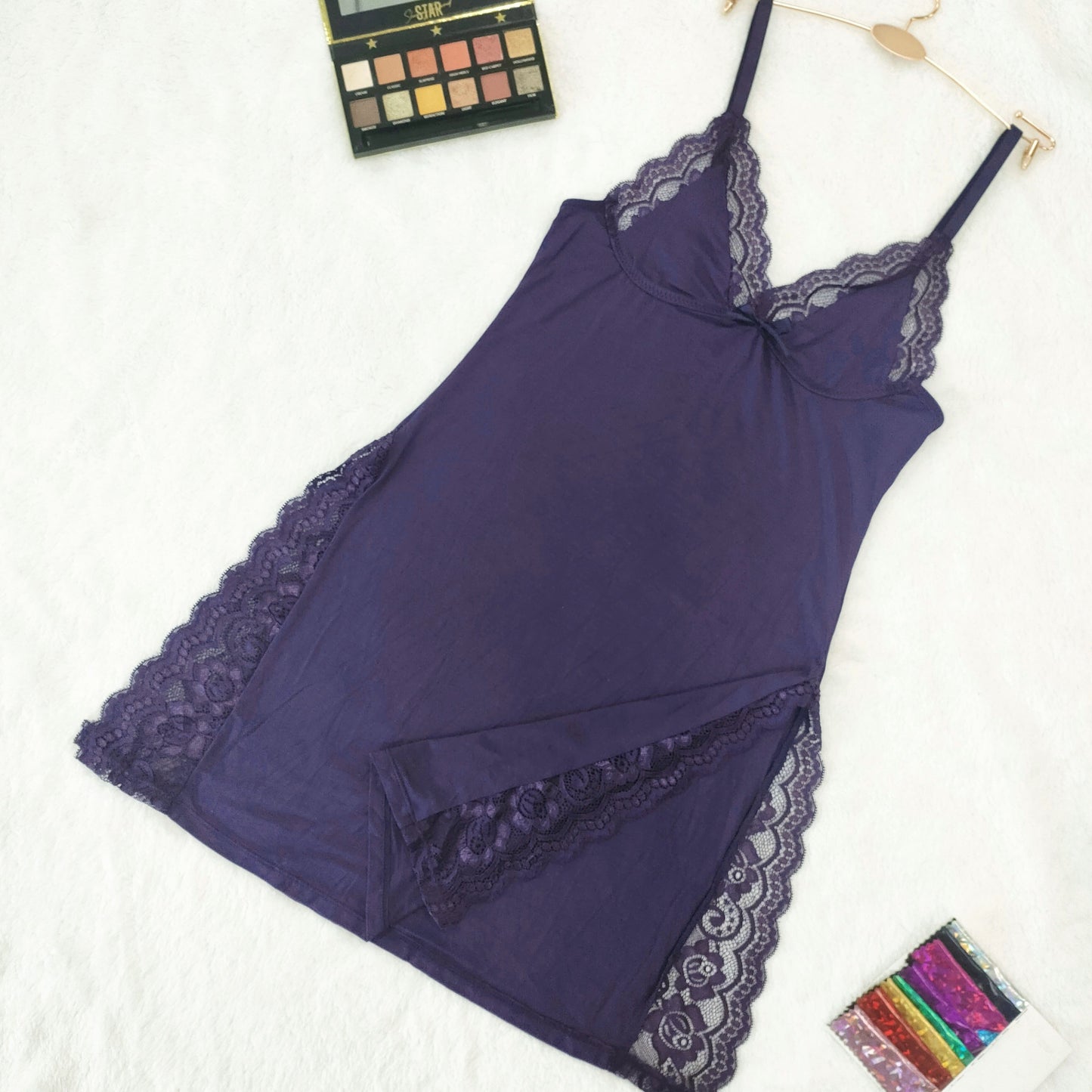 Lace Slip Lounge Dresses
