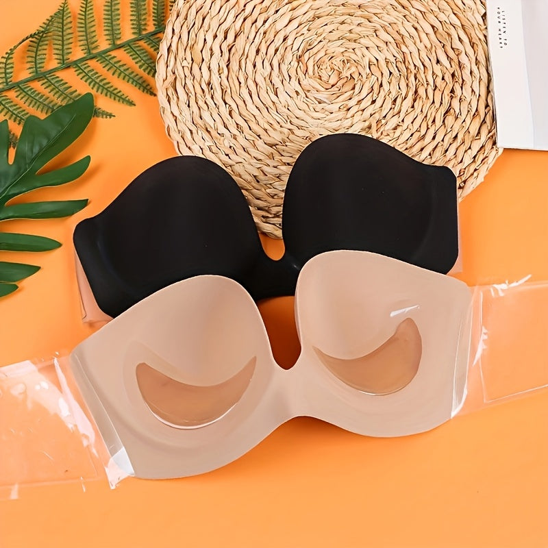 Sticky Push Up Bra: Seamless Strapless, Self-Adhesive & Reusable