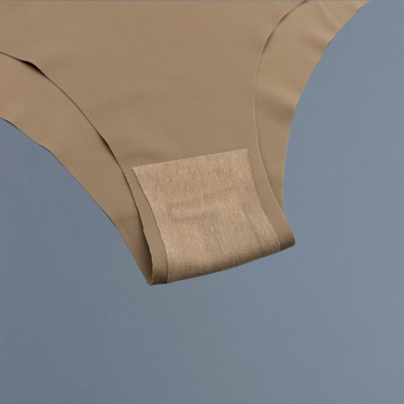 Seamless Women's Sports Panties: Quick-Dry, Breathable Mesh, Cotton Crotch