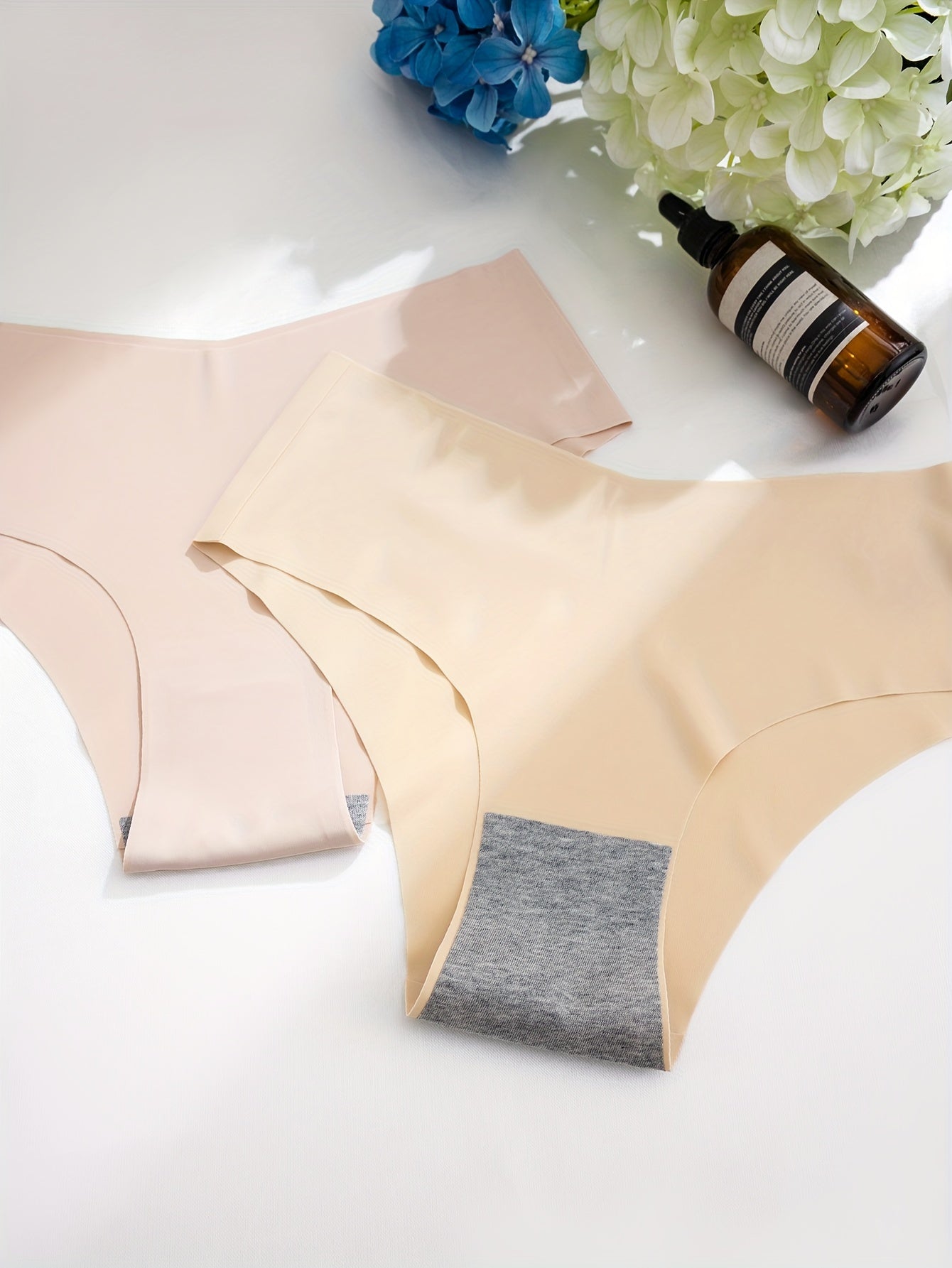 33 braguitas sin costuras, sencillas, cómodas, transpirables y elásticas. Lencería y ropa interior femenina.