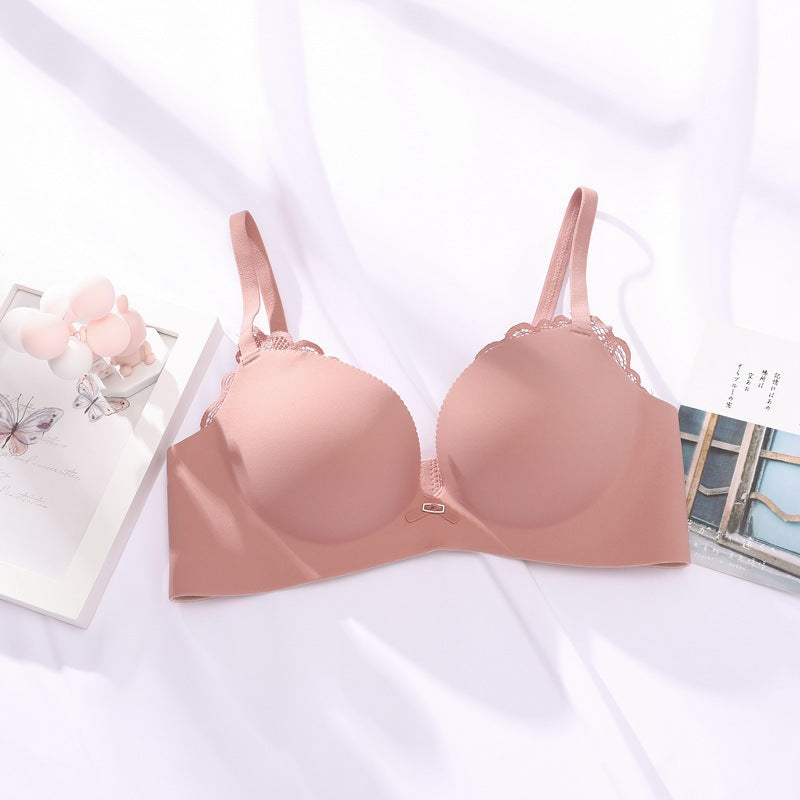 Wireless Seamless Bralette: Lift, Minimize Side Fat, Push-Up for Small Busts