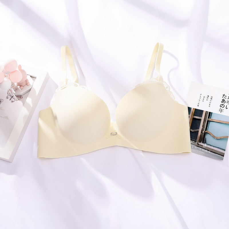 Wireless Seamless Bralette: Lift, Minimize Side Fat, Push-Up for Small Busts