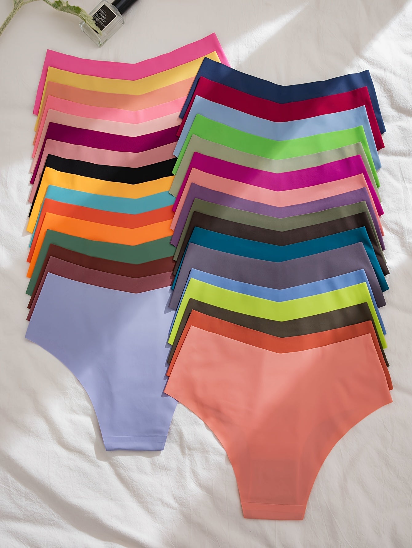 33 braguitas sin costuras, sencillas, cómodas, transpirables y elásticas. Lencería y ropa interior femenina.