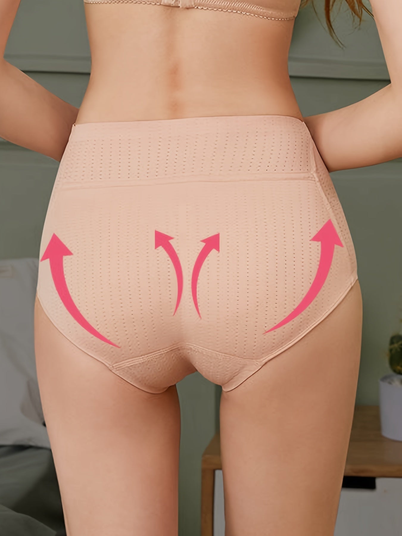 Fake Butt Padded Shaping Panties - Comfy, Breathable & Butt Lifting for Women's Lingerie