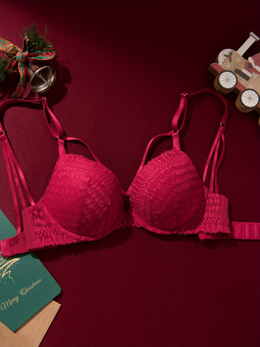 Eleganter, fester Push-Up-BH zum Valentinstag – Damen-Dessous und Unterwäsche für den Alltag