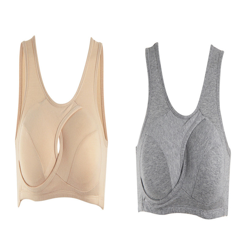 Women's seamless thin push-up vest, breathable and with a beautiful back for sports.