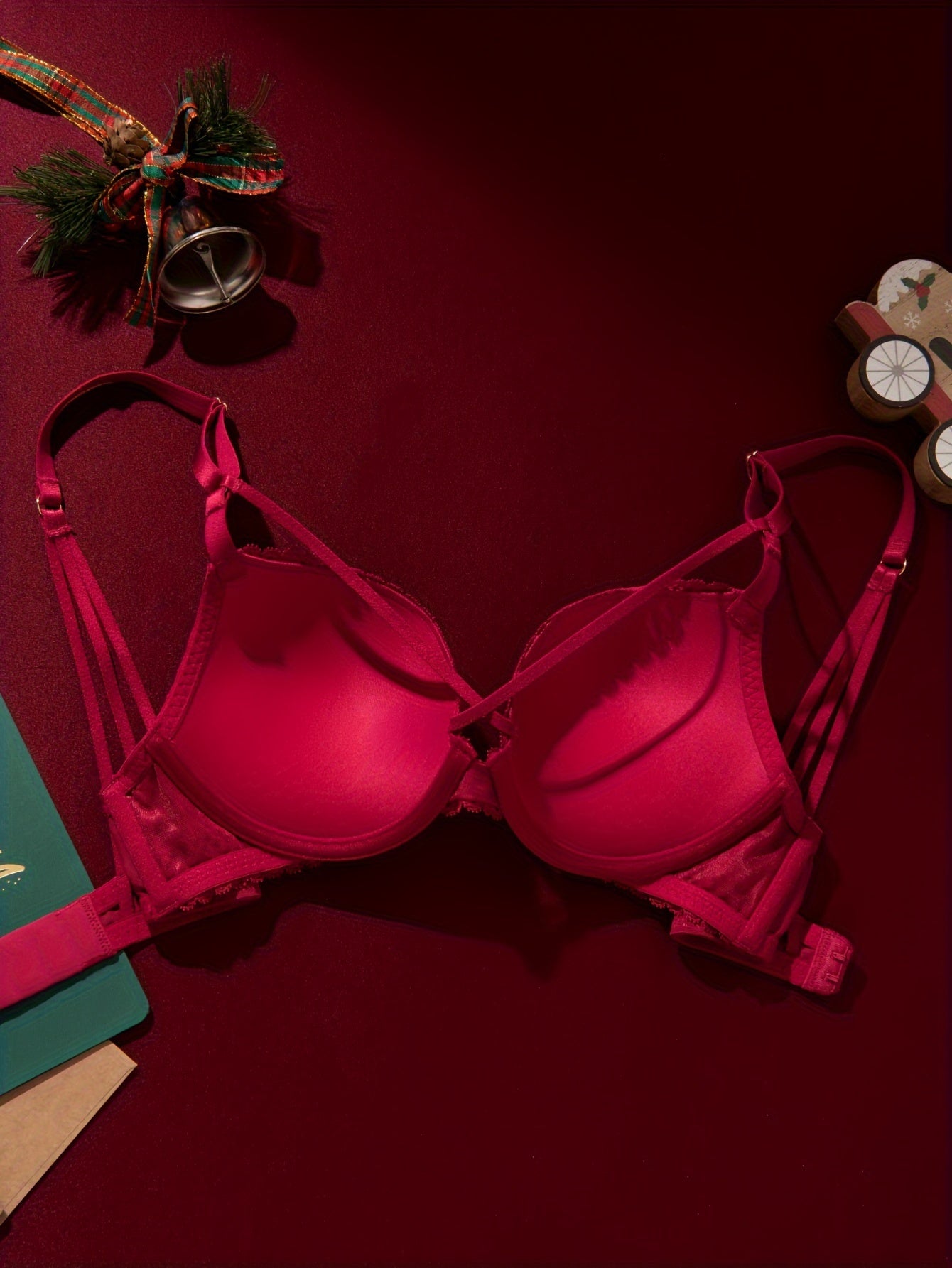 Eleganter, fester Push-Up-BH zum Valentinstag – Damen-Dessous und Unterwäsche für den Alltag