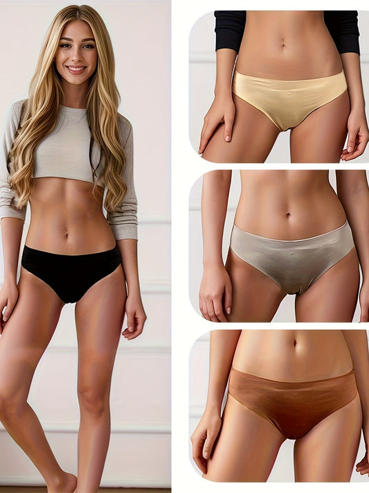 8 Pcs Ice Silk Women's Underwear | Cool & Comfortable