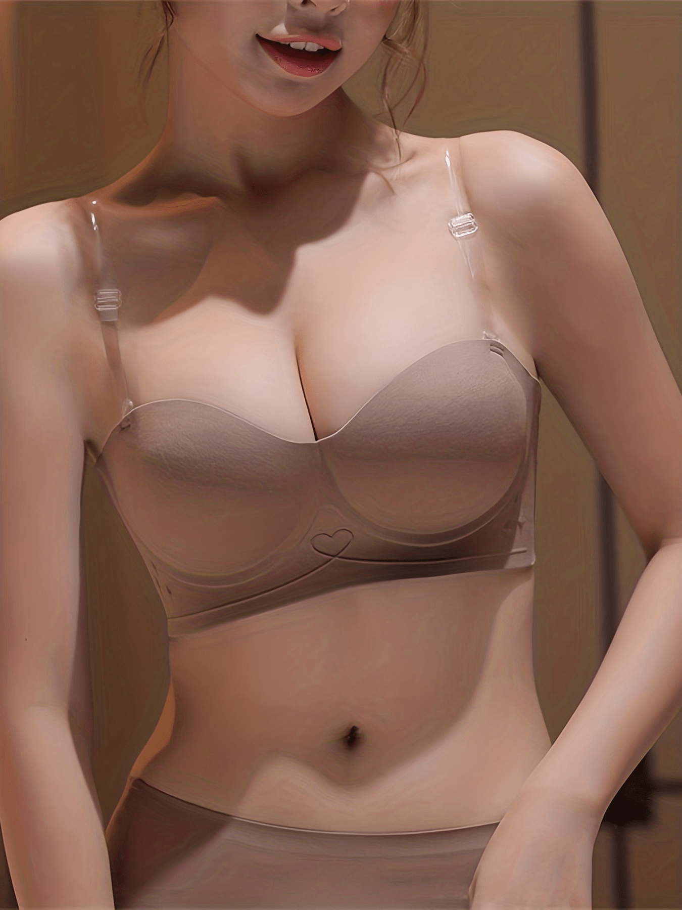 Nahtloser trägerloser Bandeau-BH – bequeme Dessous für jeden Tag