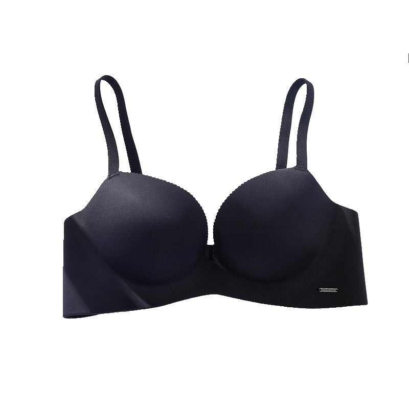 Sujetador push-up sin aros para mujer: copa 3/4, soporte lateral, sin costuras