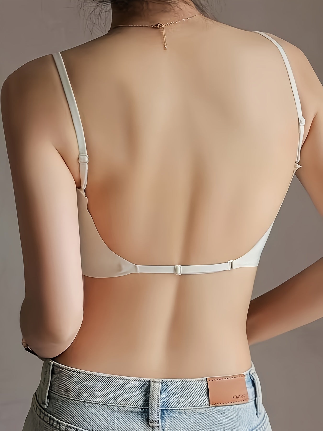 2-Pack Seamless U-Backless Sports Bras - Ultra-Breathable, Comfortable Crop Top for Yoga & Fitness