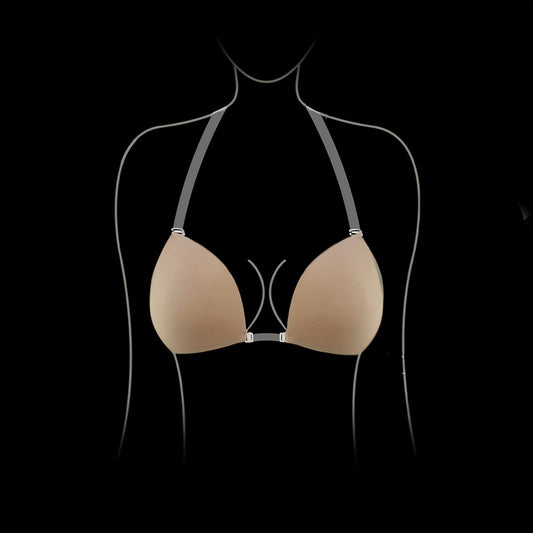 Unsichtbare BH-Aufkleber für Damen – trägerlos, Push-Up, bequem, geeignet für Hochzeiten, Partys und den Alltag