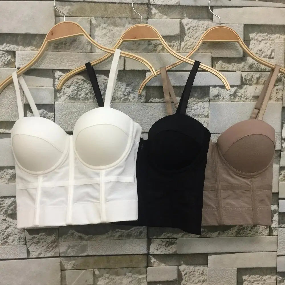 Sexy schwarzer transparenter BH aus Netzstoff, Push-Up-Bralette – Damen-Club-Party-Dessous in Übergröße