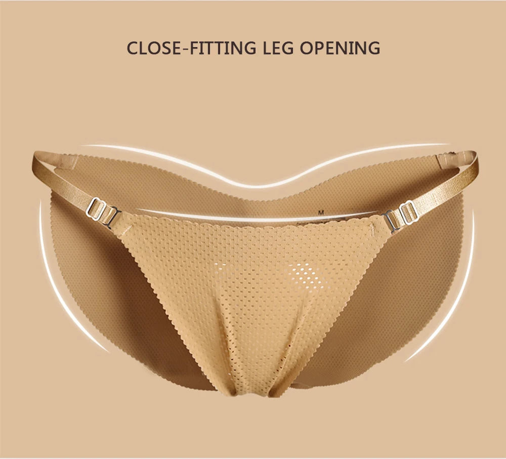 Bragas acolchadas y sin costuras para realzar los glúteos - Ropa interior y moldeadora para realzar la cadera
