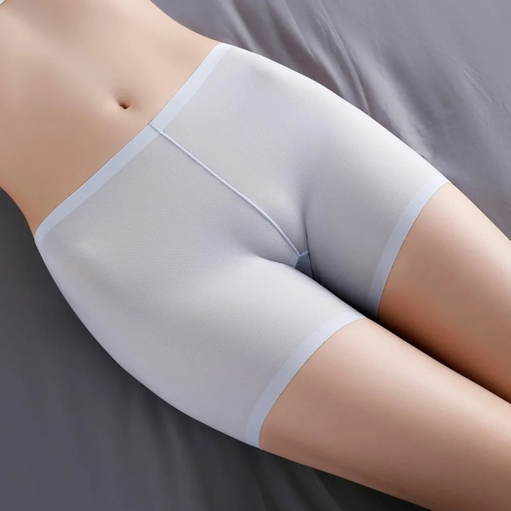 Mode Damen Shorts Boxer Höschen Mädchen Sicherheits Slips Boyshort Unterhose Strumpfhosen Slim Mesh Sheer Lingeries Kurze Hosen Su