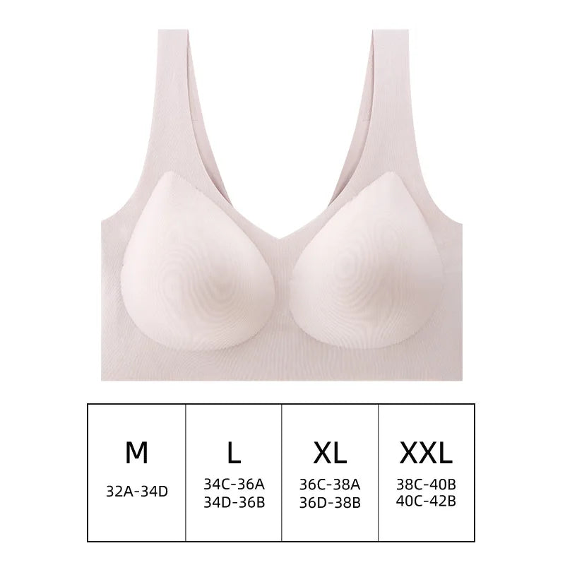 Seamless Women Push Up Bra