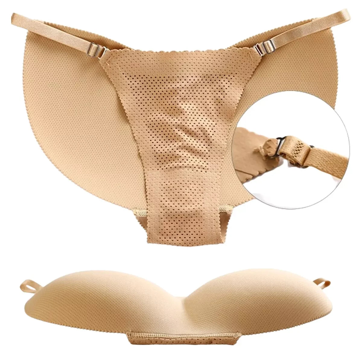Bragas acolchadas y sin costuras para realzar los glúteos - Ropa interior y moldeadora para realzar la cadera