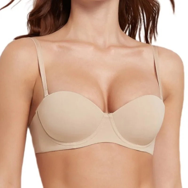Soft Seamless Push Up Bra