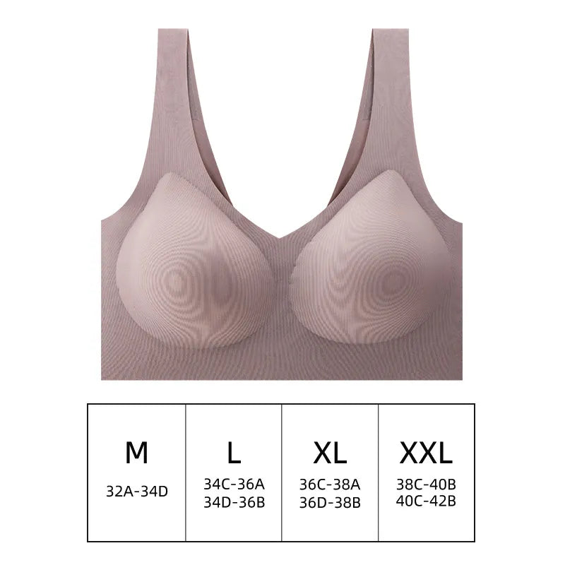Seamless Women Push Up Bra