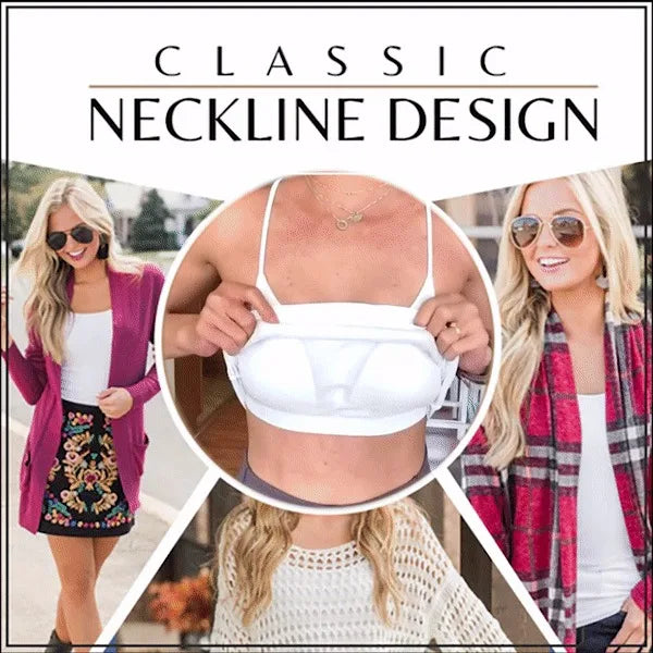 Cami-BH für Damen mit integrierter gepolsterter Weste – rosa Oberteil, ideal für Pyjamas und Homewear