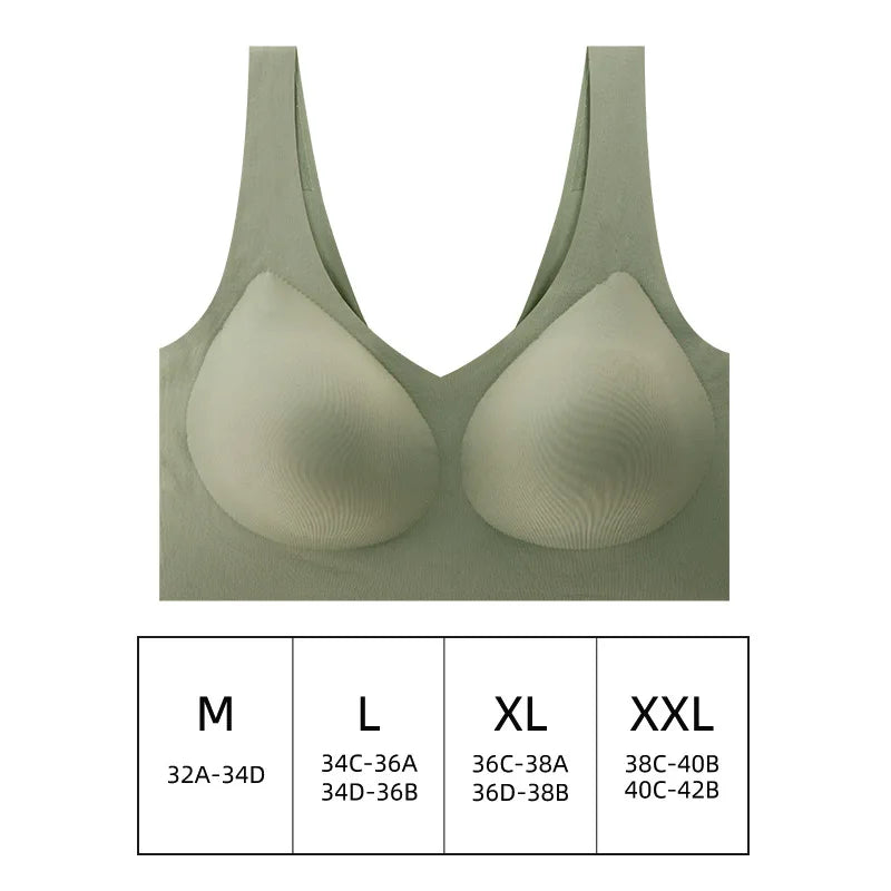 Seamless Women Push Up Bra