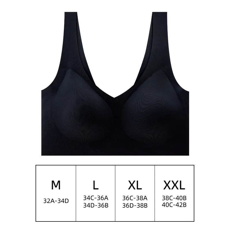 Seamless Women Push Up Bra