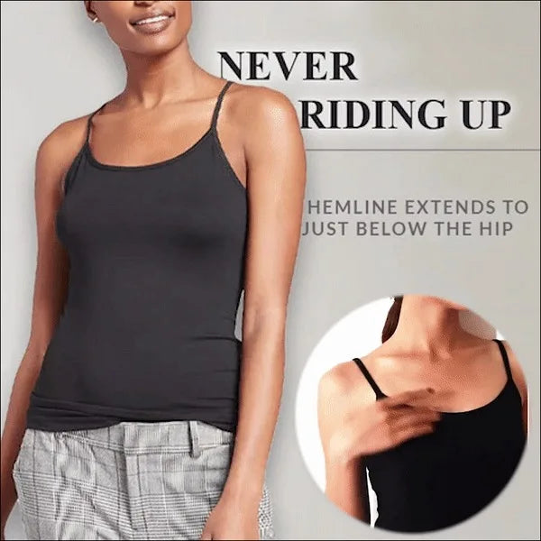 Cami-BH für Damen mit integrierter gepolsterter Weste – rosa Oberteil, ideal für Pyjamas und Homewear
