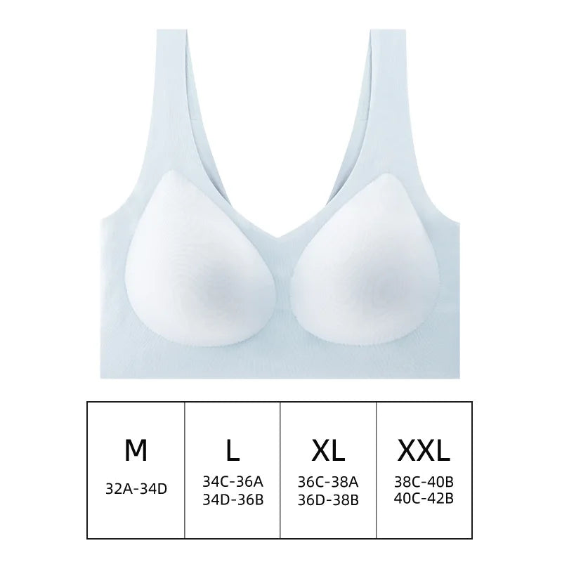 Seamless Women Push Up Bra