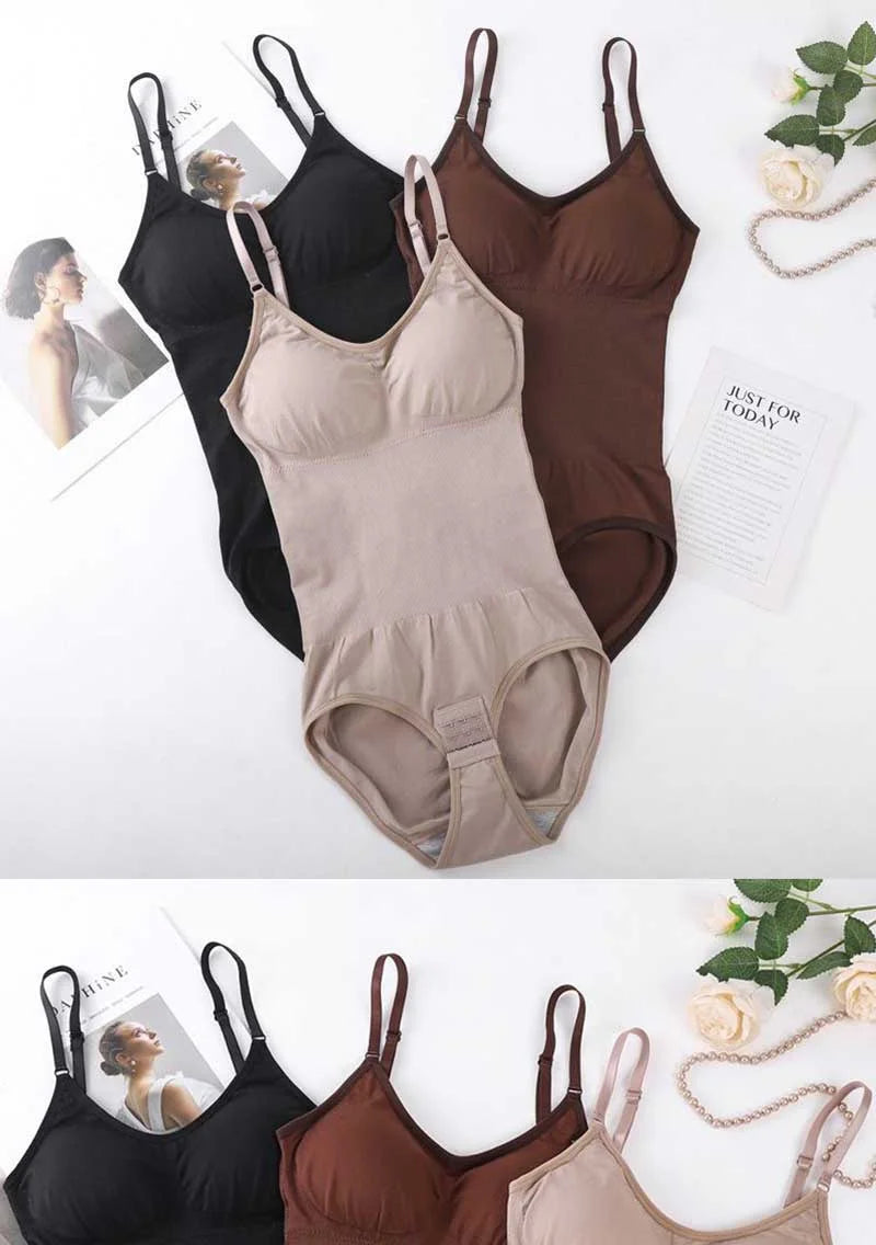 Body moldeador para mujer - Control de abdomen, mono con sujetador