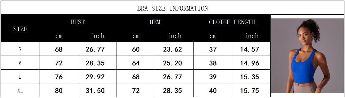 Sexy Damen-Sport-BH-Top aus Nylon – enges, elastisches Fitnessstudio, Yoga-BHs, bauchfreies Top