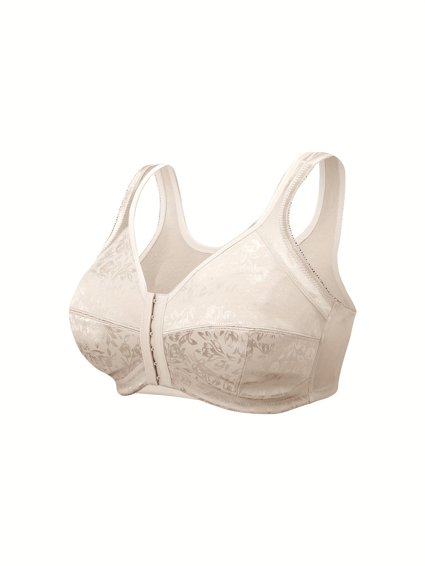 Plus Size Nursing Bra: Front Closure, Seamless, Wire-Free Support