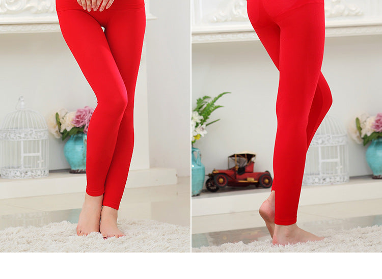 Women's Slimming Thermal Long Sleeve Top: Round Neck Tummy Control Bodysuit