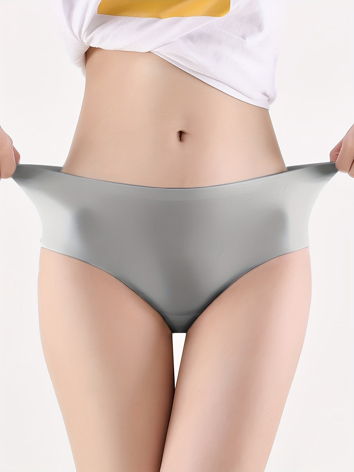 Solid Seamless Briefs | Comfy Intimates Panties