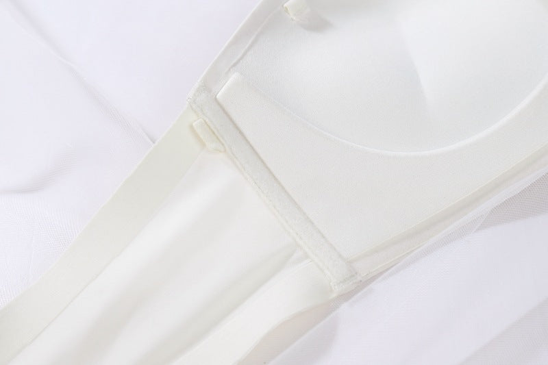Wireless Push-Up Bra: Half Cup, Adjustable Straps & Side Support
