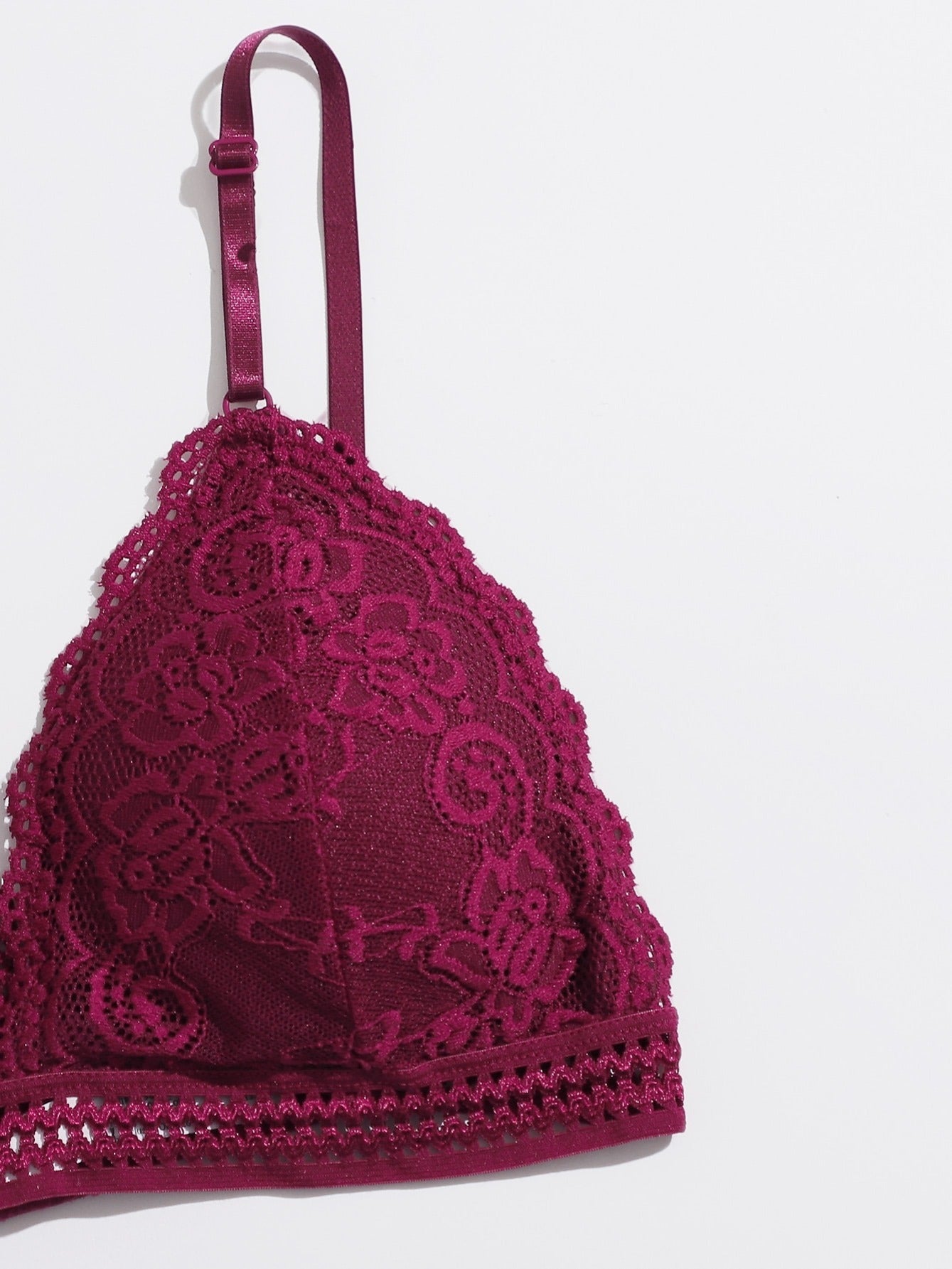 Push-Up-BH mit Spitzen-Triangel-Cups für Damen – Betonen Sie Ihre Kurven