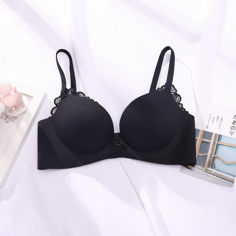 Wireless Seamless Bralette: Lift, Minimize Side Fat, Push-Up for Small Busts