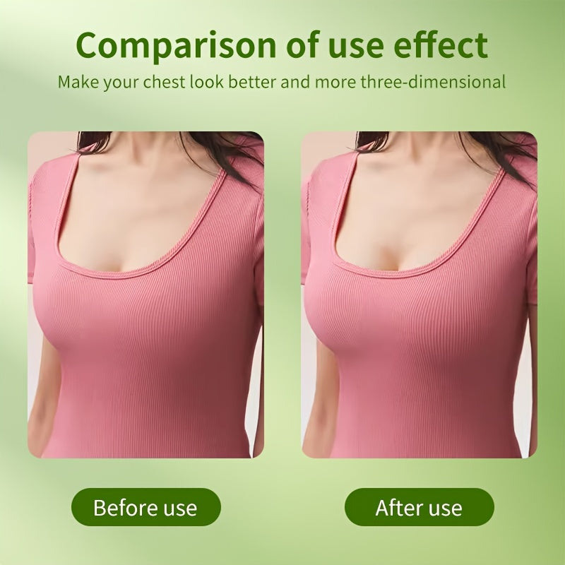 2-Pack Thickened Adhesive Bra Pads: Invisible Push-Up Nipple Covers