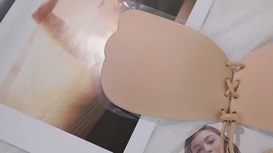 Reusable Adhesive Breast Pasties: Invisible, Backless, Lace-Up for Women