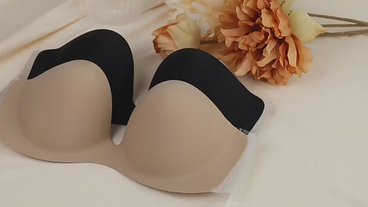 Sticky Push Up Bra: Seamless Strapless, Self-Adhesive & Reusable