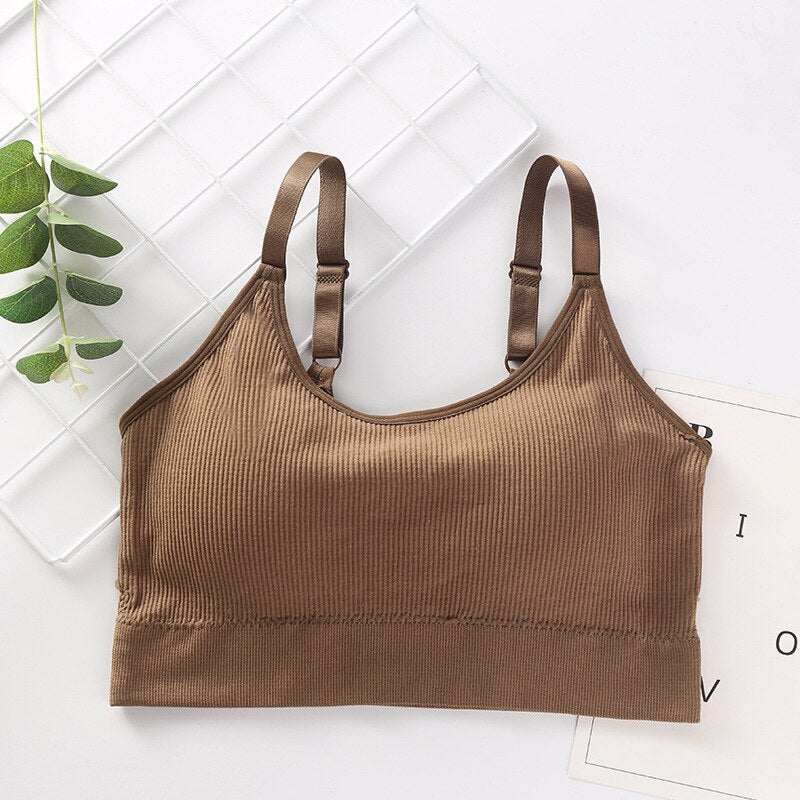 Seamless Bralette for Women - Chest Wrap Tube Top Tank Tops