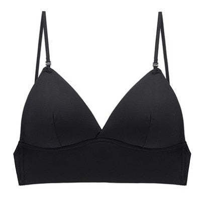 Newest Sexy Low Back Women Bra - Lace Mesh, Soft Seamless, Backless Bralette