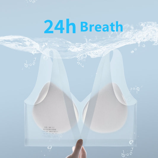 Sexy Ice Silk Push Up Bras - Seamless Underwear with Deep V & Beauty Back Design